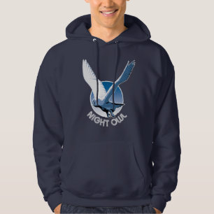 Vogelanzeige - Nachtschwärmung Hoodie