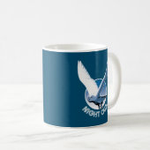 Vogelanzeige - Nachtschwärmung Kaffeetasse (VorderseiteRechts)