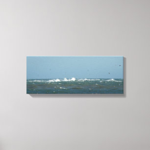 Vogelarbeit Leinwanddruck