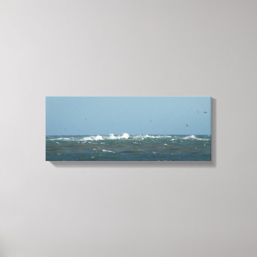 Vogelarbeit Leinwanddruck (Vorderseite)