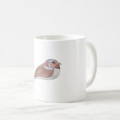 Vogelart aus dem östlichen Peitschenwald Kaffeetasse (VorderseiteRechts)