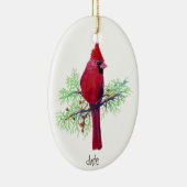 Vogelart des benutzerdefinierten Kardinals Keramikornament (Rechts)