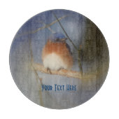 Vogelart Schneidebrett (Vorderseite)