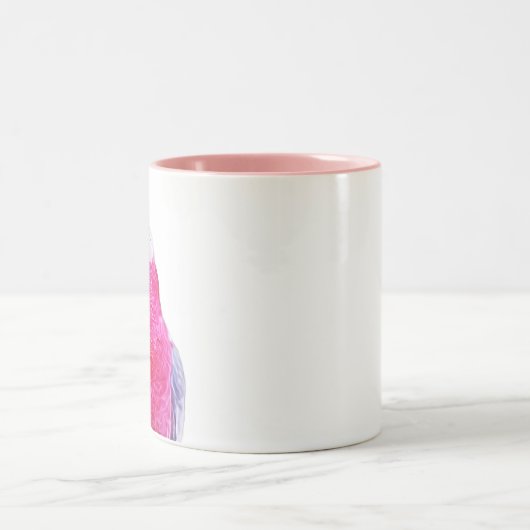 Vogelart Zweifarbige Tasse (Mittel)