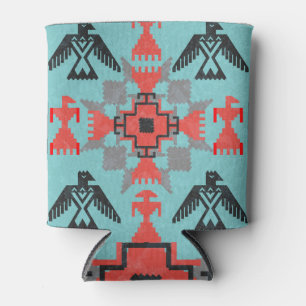 Vogelarten aus Navajo, Vintager ethnischer Stamm. Dosenkühler