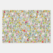 Vogelarten Geschenkpapier Set (Vorderseite 3)