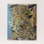 Vogelarten im Hinterhof von Manitoba Puzzle (Vertikal)