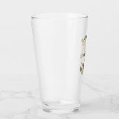 Vogelarten mit Weißwurmblättern, Audubon mit Blume Glas (Rechts)