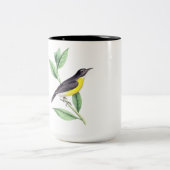 Vogelarten-Tasse Zweifarbige Tasse (Mittel)