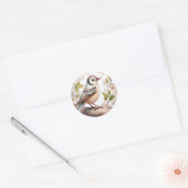 Vogelaufkleber Runder Aufkleber (Umschlag)