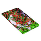 Vogelaugen-Chili-Paprikaschoten Magnet (Rechte Seite)