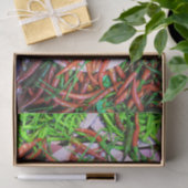 Vogelaugen-Chili-Paprikaschoten Seidenpapier (Geschenk)