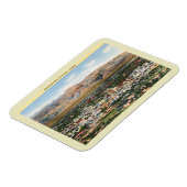 Vogelaugen-Tucson, Arizona Vintag Magnet (Linke Seite)