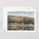 Vogelaugen-Tucson, Arizona Vintag Postkarte (Vorne/Hinten)