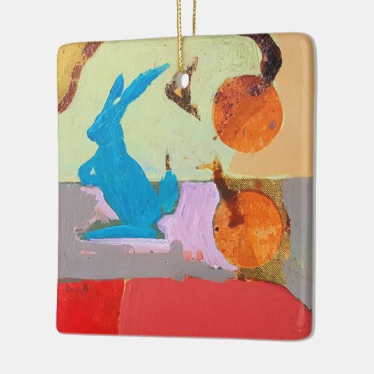 Vogelaugenansicht Keramikornament (Links)