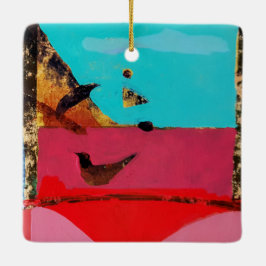 Vogelaugenansicht Keramikornament