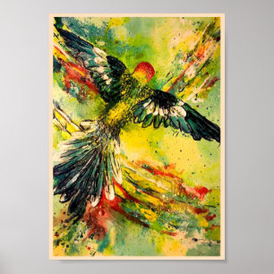 Vogelaugenansicht Poster