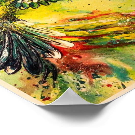 Vogelaugenansicht Poster (Ecke)