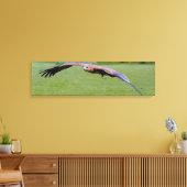 Vogelaugenblick über Panoramafenstreifen Print Leinwanddruck (Insitu (Wohnzimmer))