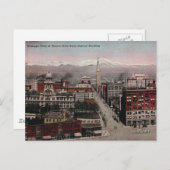 Vogelaugenblick von Denver, CO Anfang des 19. Jahr Postkarte (Vorne/Hinten)