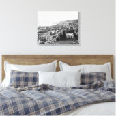Vogelaugensicht von Astoria, ODER Fotografie Leinwanddruck (Insitu (Schlafzimmer))