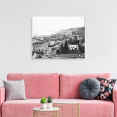 Vogelaugensicht von Astoria, ODER Fotografie Leinwanddruck (Insitu (Wohnzimmer))