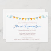 Vogelbaby-mit dem Kopfe stoßende Einladung (Vorne/Hinten)