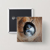 Vogelbabys Button (Vorne & Hinten)