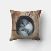 Vogelbabys Kissen (Rückseite)