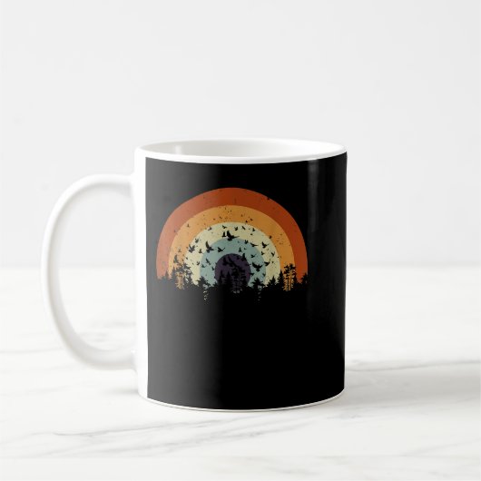 Vogelbäume im Außenwald Kaffeetasse (Links)