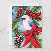 Vogelbeeren und Bugbudget Weihnachten (Vorderseite)