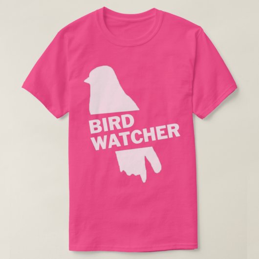 Vogelbeobachter 1 T-Shirt (Design vorne)