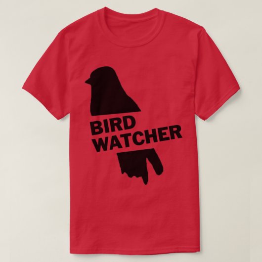 Vogelbeobachter 2 T-Shirt (Design vorne)
