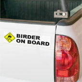 Vogelbeobachter an Bord Autoaufkleber (Auf Lkw)
