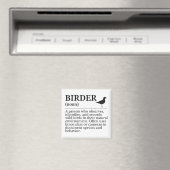 Vogelbeobachter-Definition - Beobachter von Wildvö Magnet (In Situ (Geschirrspüler))