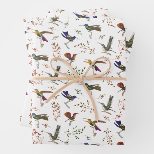 Vogelbeobachter Geschenkpapier Set (Beispiel)