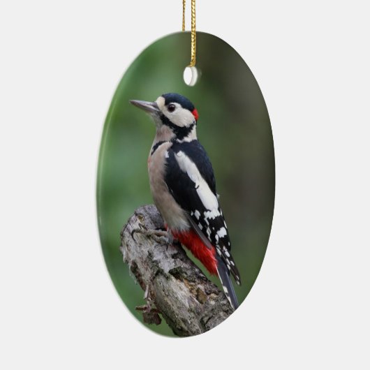 Vogelbeobachter Keramik Ornament (Rechts)