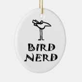 Vogelbeobachter Keramikornament (Rechts)