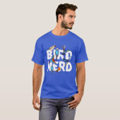 Vogelbeobachter-Ornithologe entwerfen einen Vogel- T-Shirt (Vorne ganz)