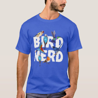 Vogelbeobachter-Ornithologe entwerfen einen Vogel- T-Shirt