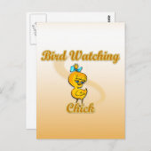 Vogelbeobachter Postkarte (Vorne/Hinten)