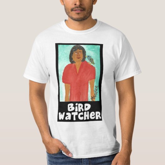 Vogelbeobachter T-Shirt (Vorderseite)