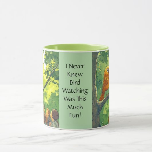 Vogelbeobachter Tasse (Zentrum)