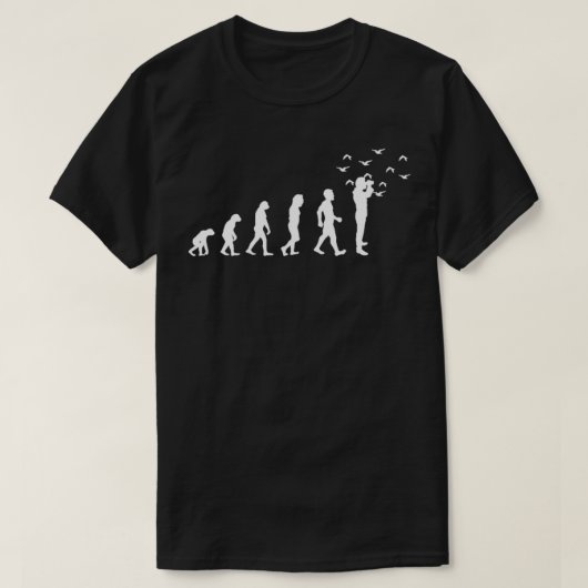 Vogelbeobachter-Vogelbeobachter-Ornithologie T-Shirt (Design vorne)