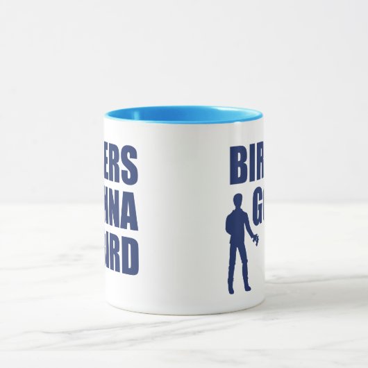 Vogelbeobachters Gonna Bird Tasse (Zentrum)