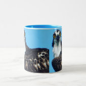 Vogelbeobachters Kaffee Tasse / Cup - Osprey - Bir (Mittel)