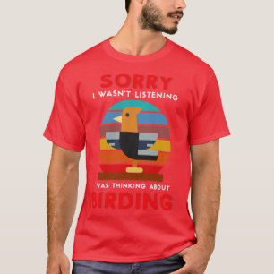 Vogelbeobachtung 1Retro Vintage Vogelbeobachtung B T-Shirt