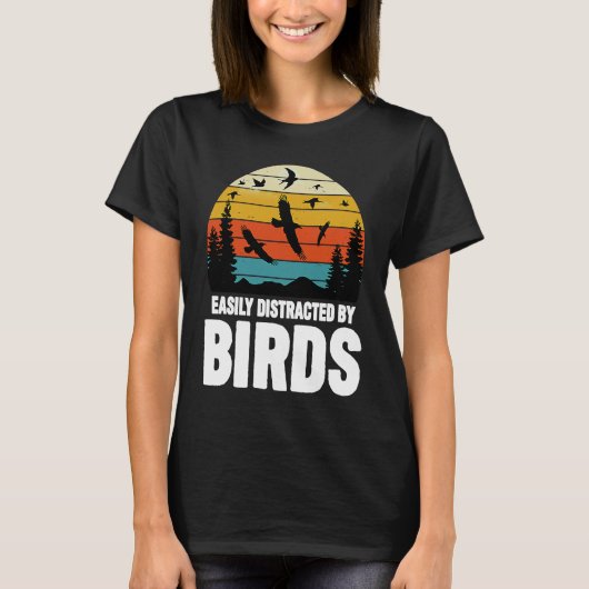 VOGELBEOBACHTUNG 4 T-Shirt (Vorderseite)