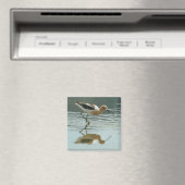 Vogelbeobachtung am Mono Lake Magnet (In Situ (Geschirrspüler))