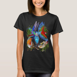 Vogelbeobachtung Animal Bird Watcher Tropical Bird T-Shirt